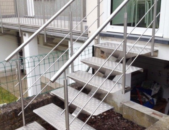 RAMPE D'ESCALIERS INOX ABIDJAN