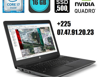 HP ZBOOK CORE i7 RAM 16GIGA SSD 500GIGA +225 0747912023