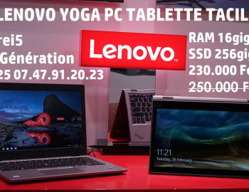 PC TABLETTE TACTILE LENOVO YOGA Corei5 0747912023