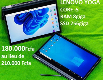 LENOVO YOGAPC TABLETTE TACTILE CORE i5 7eGénération 0747912023