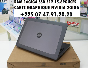 HP ZBOOK 15G3 WORKSTATION CORE i5 AVEC NVIDIA +225 0747912023