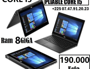 DELL X360 CORE i54 tactile pliable +225 0747912023