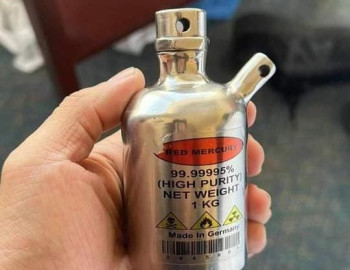 Mercure liquide rouge pur à vendre