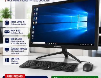 LENOVO CORE i5 TOUT EN UN +225 0747912023