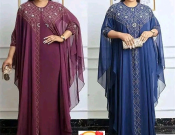 Très bonne mousseline doublée