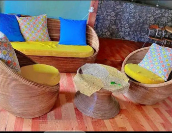 Salon en rotin neuf bien solide