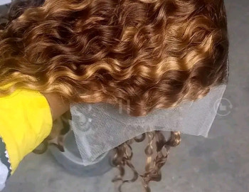 Perruque importe water wave  taille 14 avec t-frontale neuve