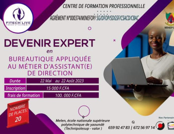 Formation spéciale en bureautique appliquée au métier d'assistant (e) de direction