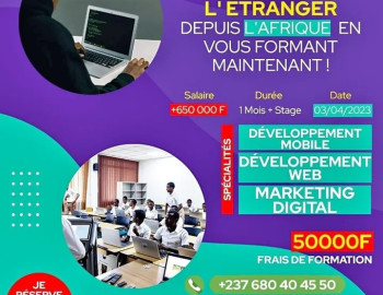 Travailler à l'étranger depuis l'Afrique en vous formant maintenant