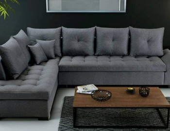 Canapé d'angle de très bonne qualité