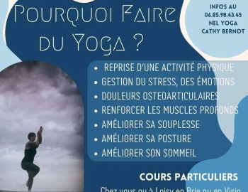 Les cours de yoga continuent pendant les vacances