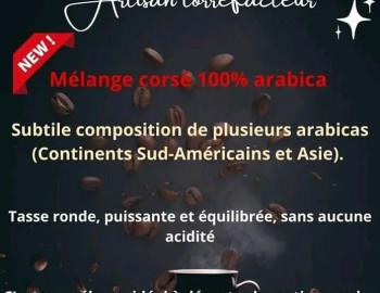 Notre nouveau mélange Corsé est disponible en boutique