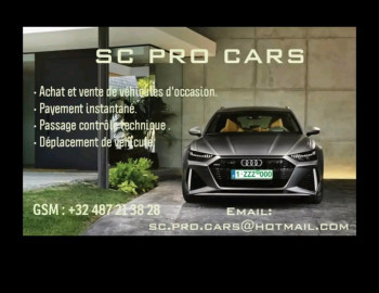 Nous achetons et vendons des véhicules.