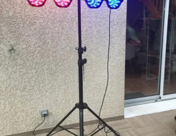 Location sonorisation complète et jeux de lumière 50